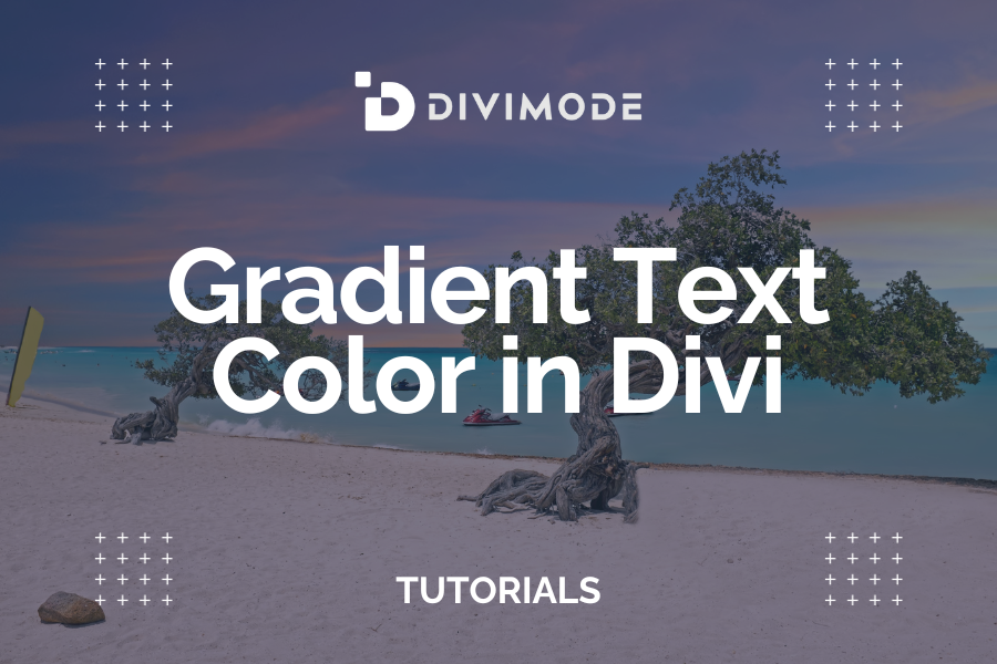 Gradient Text Color in Divi