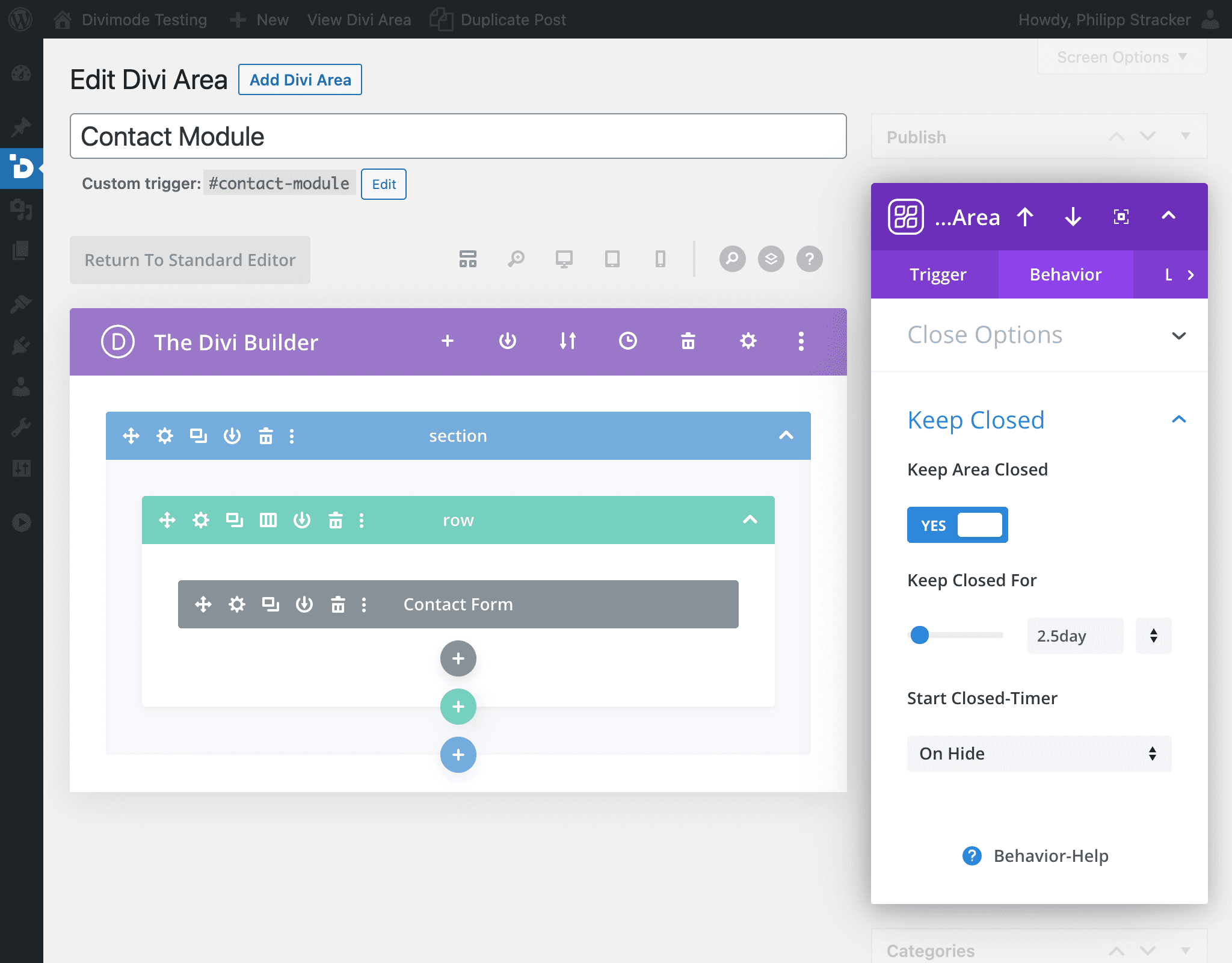 Divi Areas Pro Post-List