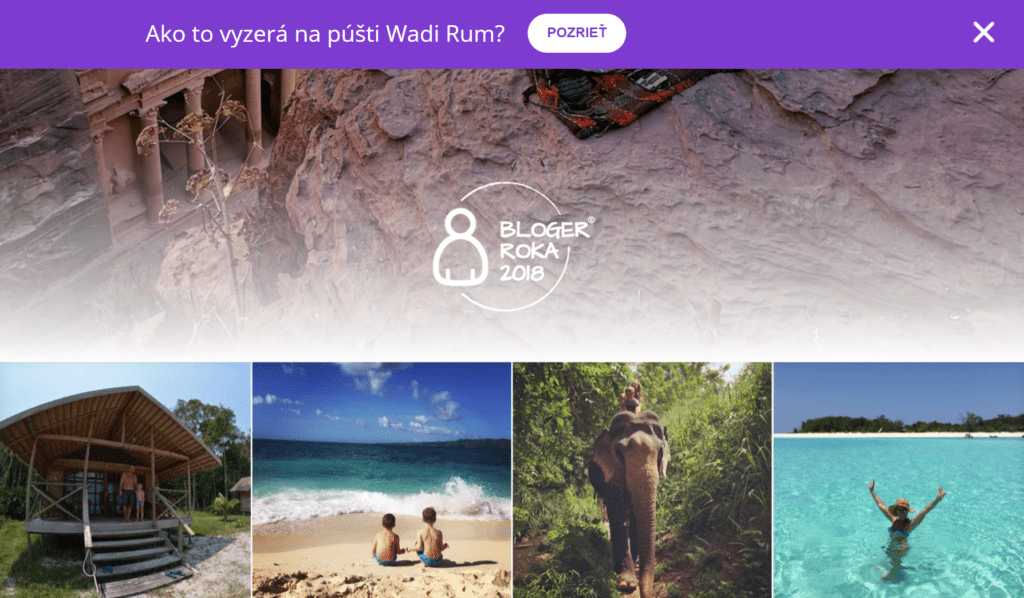 Divi travel and tourism website