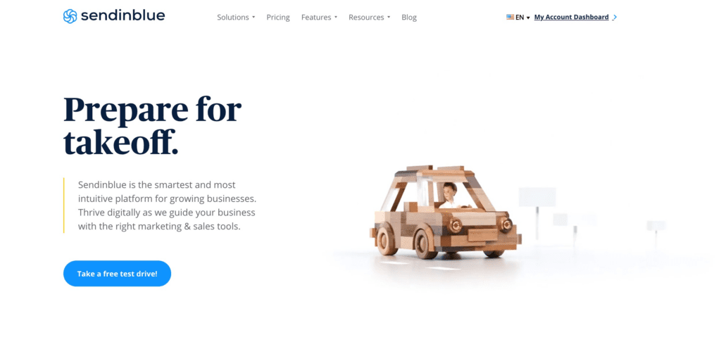 Sendinblue Website