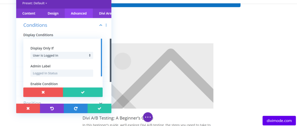 Introducing Divi Condition Options! 