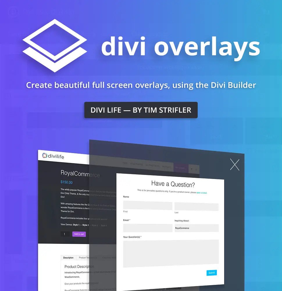 Divi Overlays