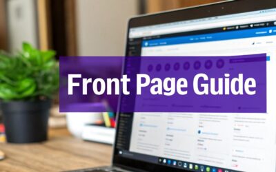 How to Change Frontpage in WordPress Your Complete Guide
