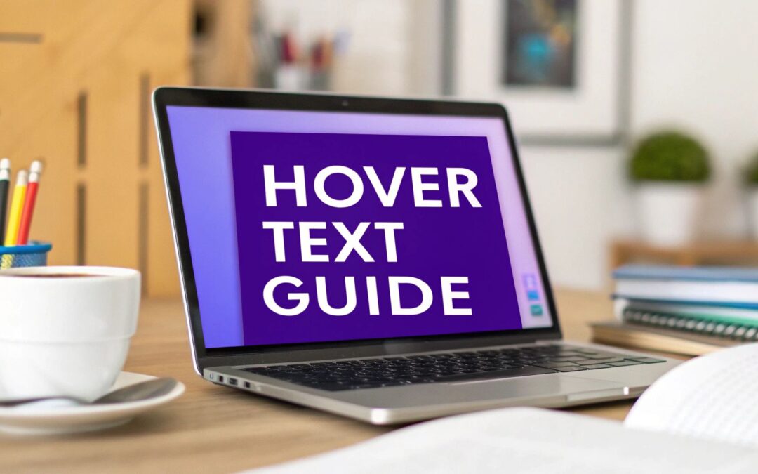A Practical Guide to Hover Text Over Image