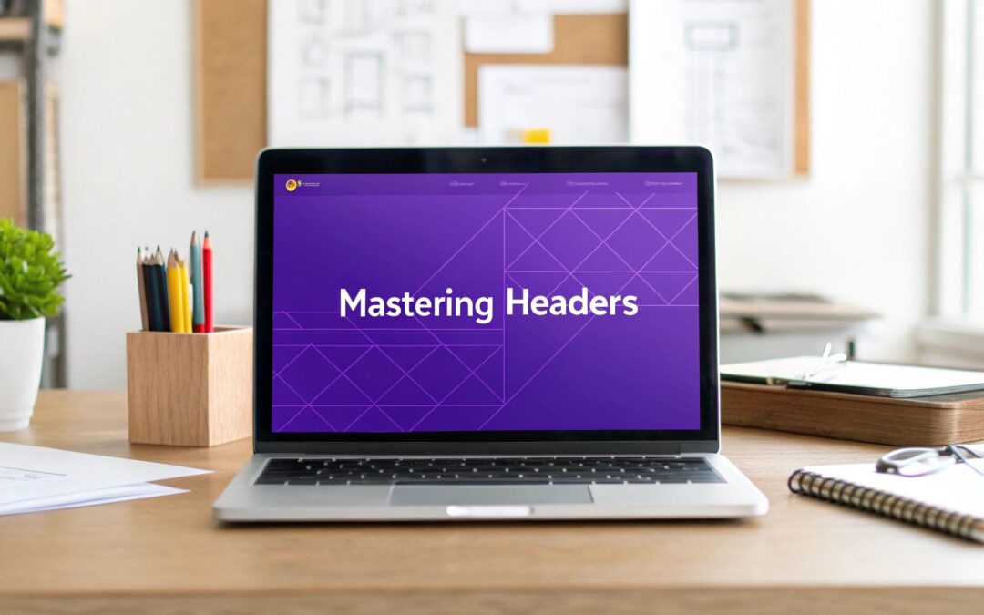 Mastering Website Headers Design for Engagement