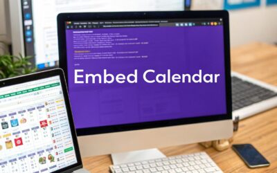 Master embedding google calendar into website: A Practical Guide