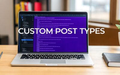 A Guide to Custom Post Types WordPress Mastery