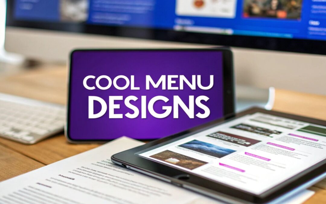 7 Examples of Cool Menu Designs to Inspire Your Divi Site in 2026