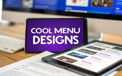 7 Examples of Cool Menu Designs to Inspire Your Divi Site in 2026