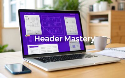 Mastering Webpage Header Design for Engagement and Conversions