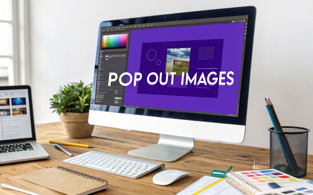 Pop out images: Create Stunning Interactive Effects in Divi