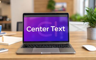 Center Text on Button A Practical Guide for Web Developers
