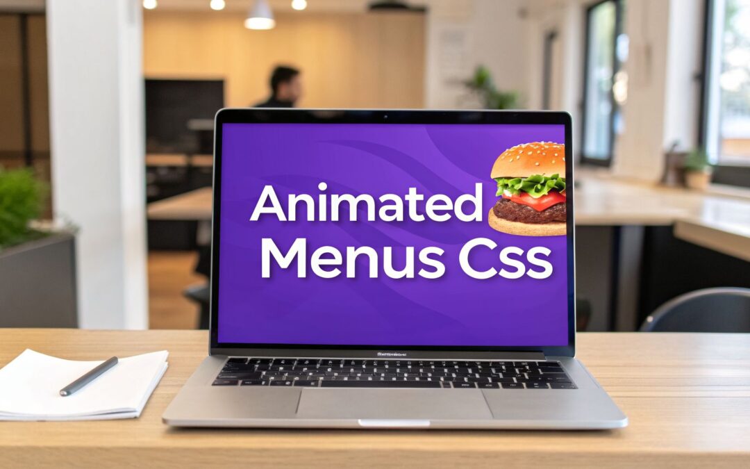 A Guide to Building Animated Menus CSS in Divi