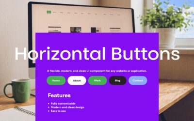 Mastering Horizontal Navigation Buttons in Divi
