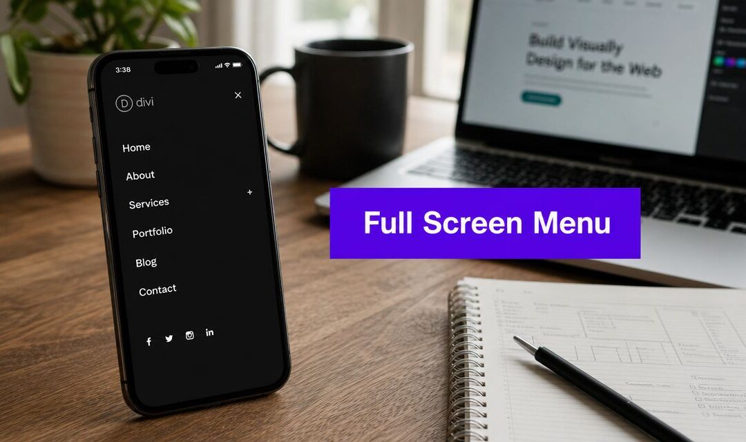 How to Create a Full Screen Mobile Menu in Divi