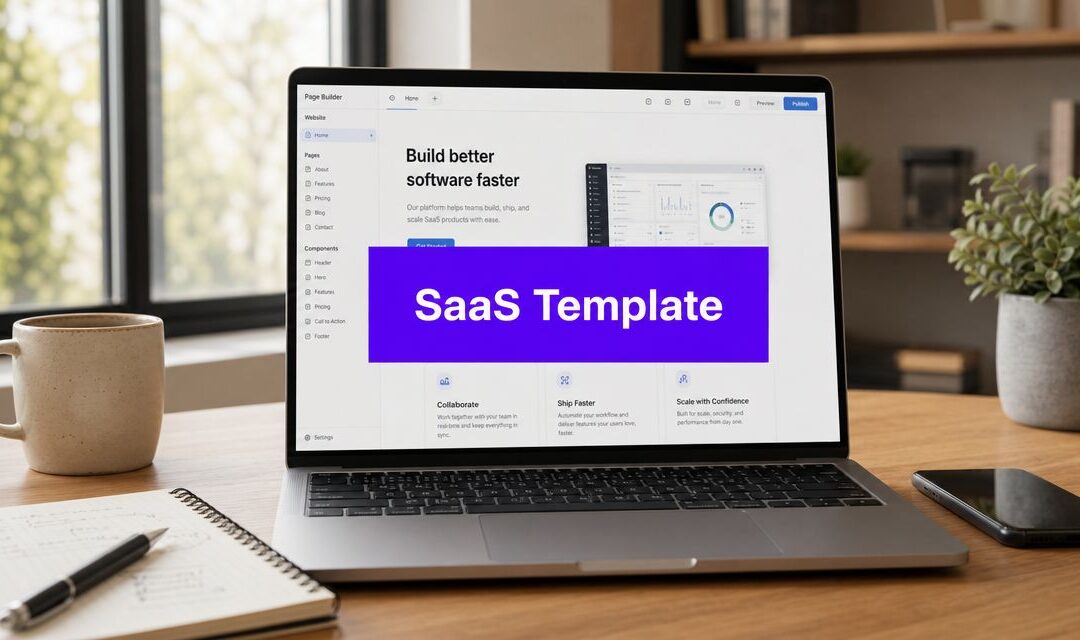 SaaS Landing Page Template: A Divi Builder Guide
