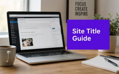 What Is Site Title in WordPress and Divi